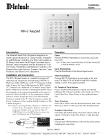 McIntosh WK-2 - Owners manual 